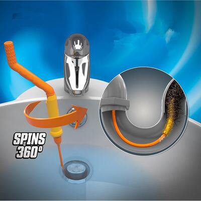 Sink Snake Hair Clog Remover Tool Pipe Bathtub Drain Cleaner