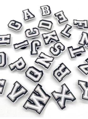 Shoe Charms Decorations for Crocs 1pcs Alphabet Letter Pins