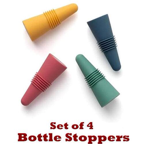 Bottle Stoppers Silicone Wine Bottle Caps Keep Wine Fresh