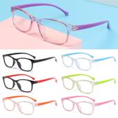 Light Anti Square Optical blue Glasses Children Kids Frame