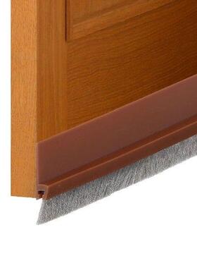 1pcs 1M Door Sweep Door Seal Draft Stopper with Brush Door