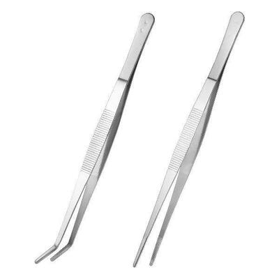 ULTNICE 2pcs Stainless Steel Straight and Curved Nippers