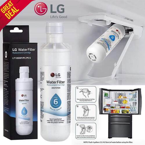 冰箱用滤芯LG-LT1000P ADQ747935 Refrigerator Water Filte 2支