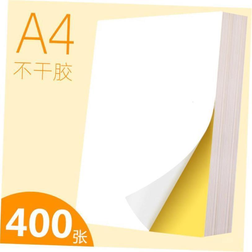 A4 self adhesive printing paper label paper printing sticker