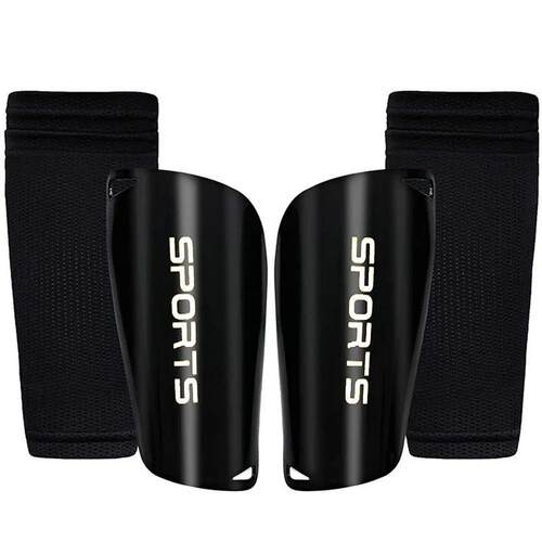 1 Pair Sport Soccer Football Shin Guard Socks Pads EVA Cushi