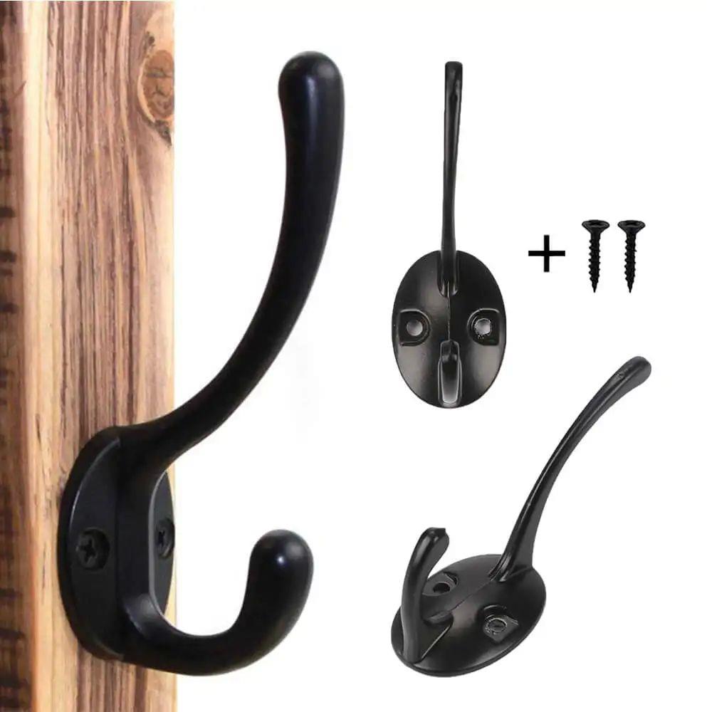 5pcs Clothes Hanger Hook Home Storage Hanger Wall Hooks for