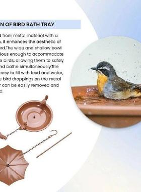 Hanging Bird Bath Hanging Bird Feeder Metal Bird Baths For