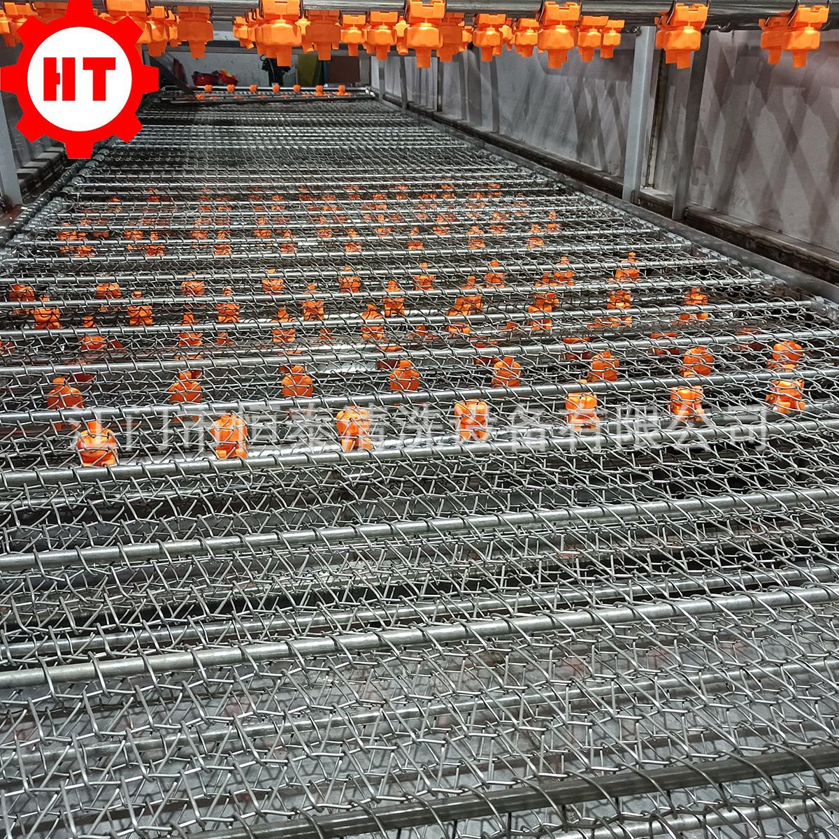 新技术企高业 厂家拉伸油PDG洗清洗机 履带式高压淋喷清烘干线