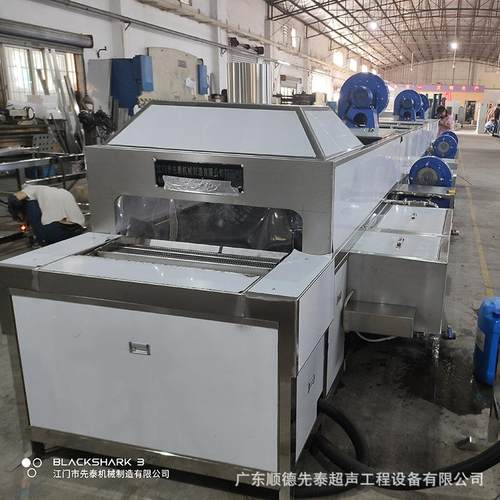 通过式车XT-18491零件压缩机 缸体 缸汽盖 马达壳超声波清烘干线