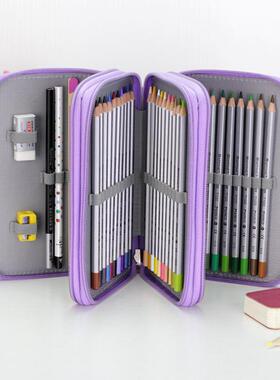 36/48/72 Holes Oxford School Pencil Case Creative Large Capa