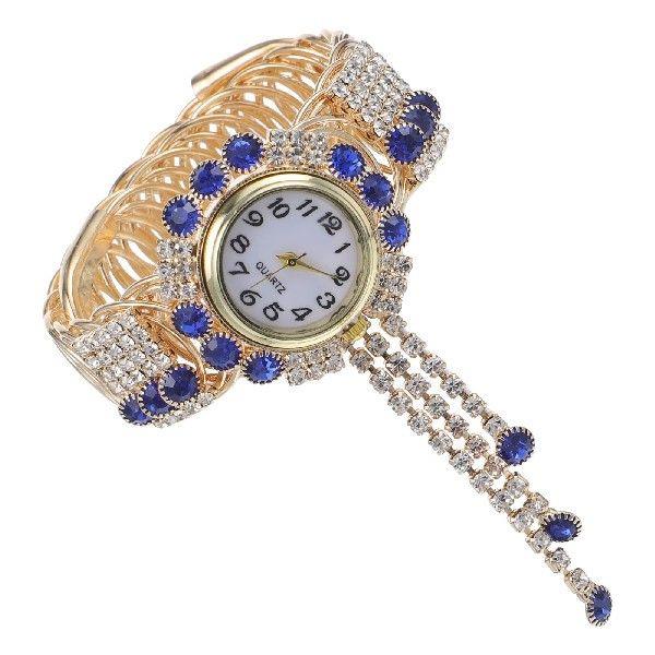 Bling LED Watch Ladies Bracelet Diamond for Men Jewelry
