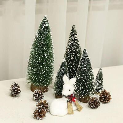 Christmas tree, pine tabletop decoration, small tree圣诞树松