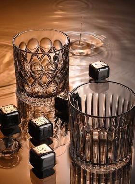 red wine set crystal whiskey glass cup old fashioned cup