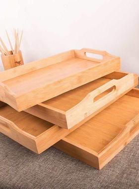 Hotel tray rectanular tray rectanular wooden wood rectan