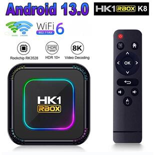 hk1 rbox k8 RK3528 蓝牙双频 avs+ hdr10+ android13 ott tv box