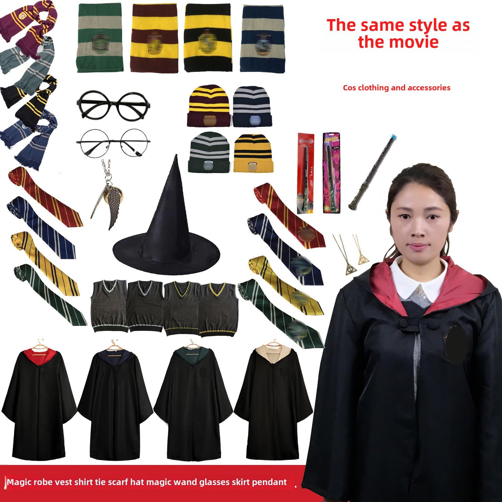 Harry's cape Magic robe for Halloween and Christmas cosp