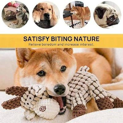 Dog Toys, Immortal Squeaker Plush Toy For Aggressive