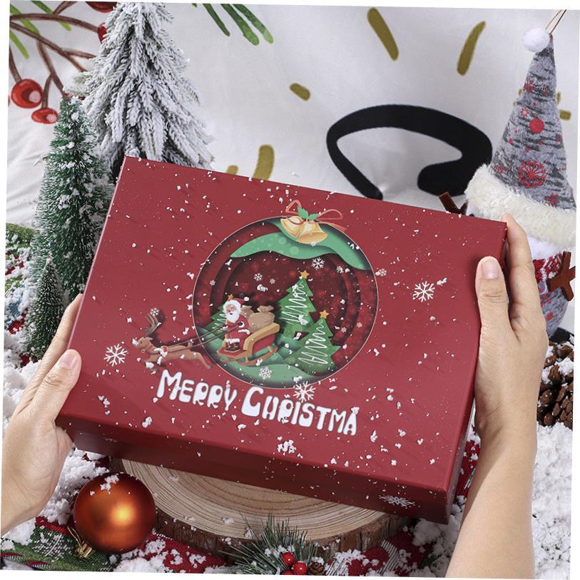 Christmas gift box large gift box empty box圣诞礼物空盒子