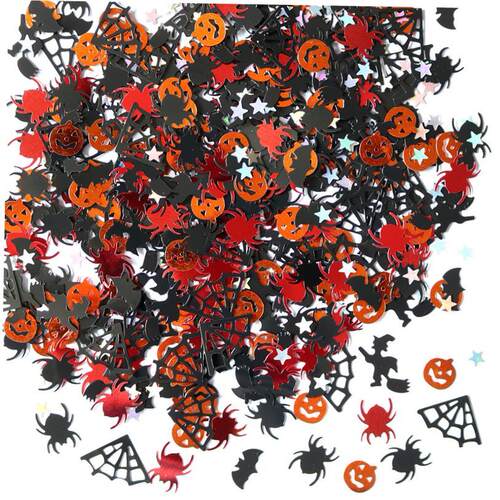 Halloween party decoration spider ghost sequin confetti