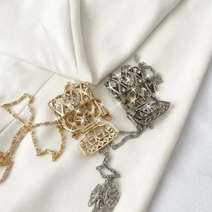 New Ring Bag Lady Camera Silver Party Clutch Crystals Eveni