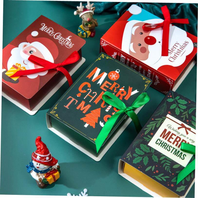 Christmas apple candy box gift box decoration - 实物图