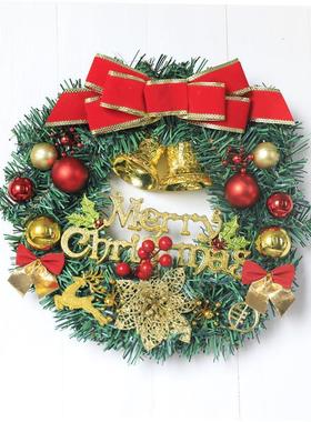 Christmas decoration wreath 30CM rattan wreath PVC simulatio