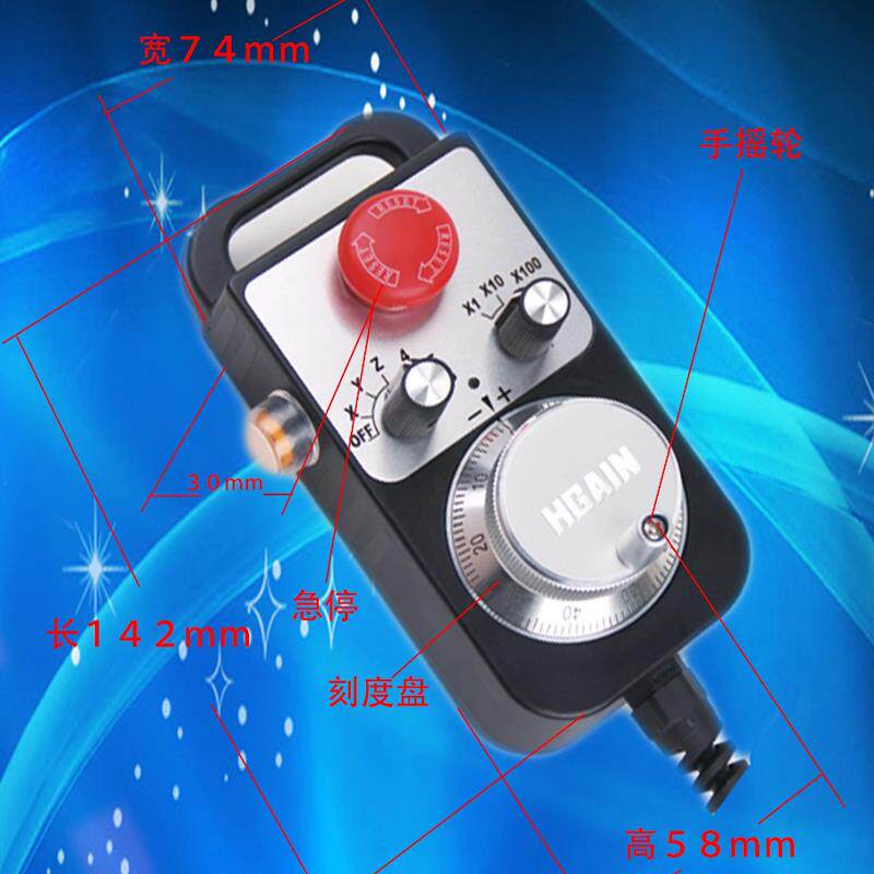 热销电子手轮 tm1474-100bm-l5手提脉冲发生器广数发那科三菱数控