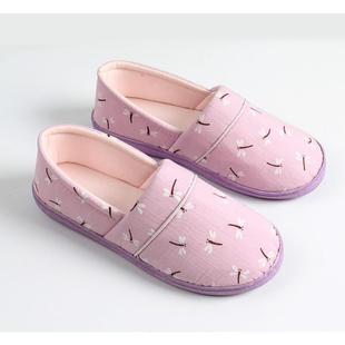 春秋 出口月子鞋 夏薄款 软底包跟孕妇鞋 夏天产妇产后厚底月子拖鞋