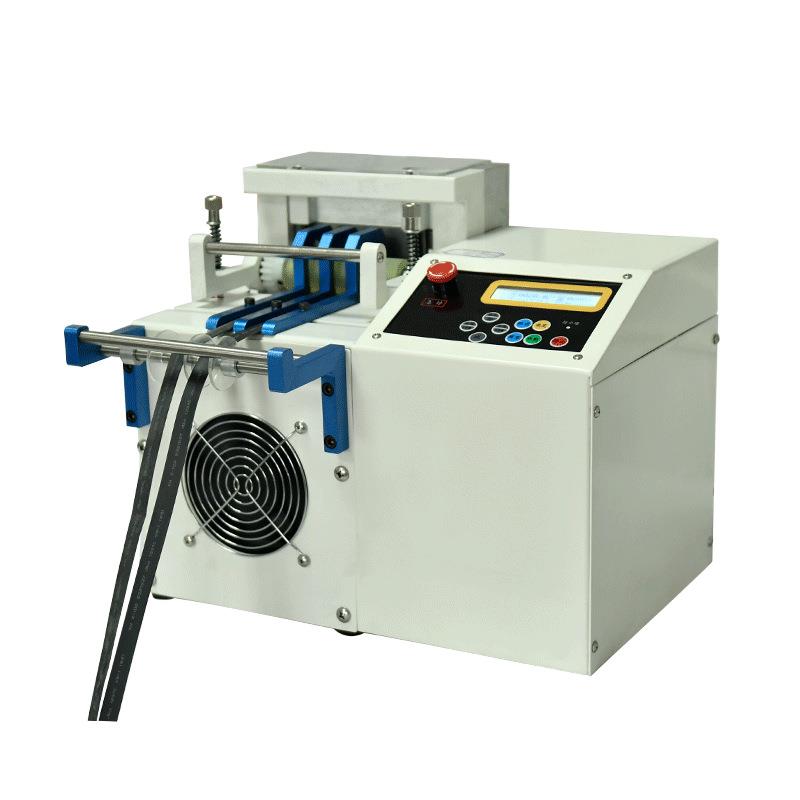 全自动热缩管切管机PVC绝缘套管电脑切管机玻纤管切割机裁切机