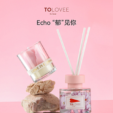 Все для декора tolovee心尖echo香薰蜡烛礼盒闺蜜女生生日礼物新婚乔迁伴手礼