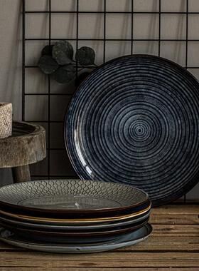 dinner plates ceramic steak plate dishes 西餐盘 western food