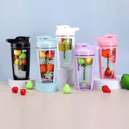 Smart Shake Gym Protein Shaker Mixer Cup Blender Bottle Wit