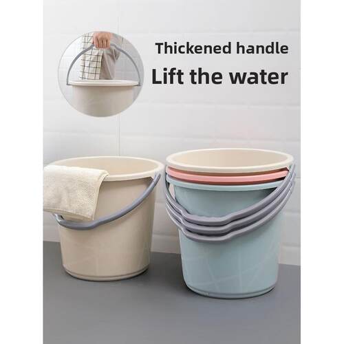 Portable large thickened water storage bucket for dormitory