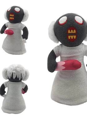 23cm Horror Game Halloween Granny Cartoon Movie Plush Stuffe