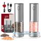 Pepper Salt Grinder Electric Stainless Steel And Grin