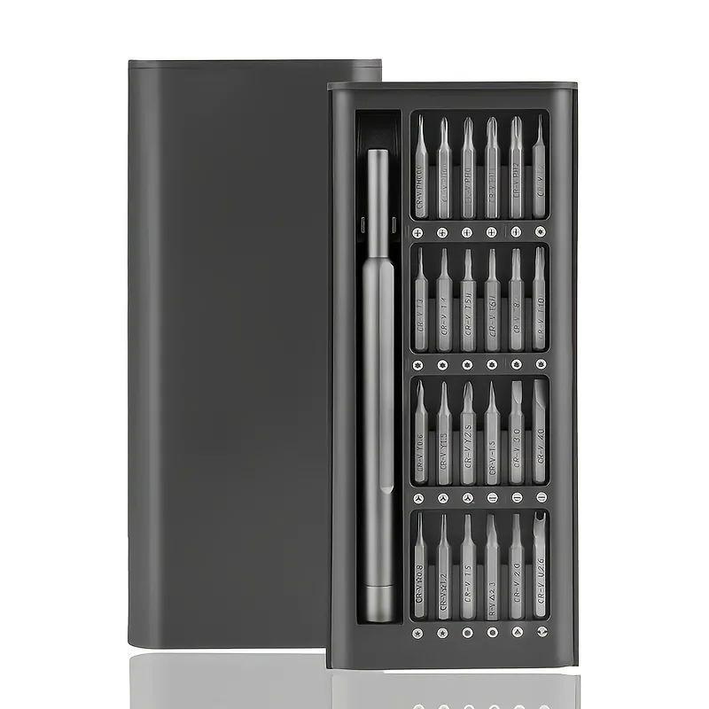 Magnetic Screwdriver Set 25 In 1 Kit Bits Precision Electron