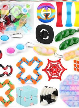 Anti Stress Fidget Toys Finger Figet Spiner Popit Pop 玩具