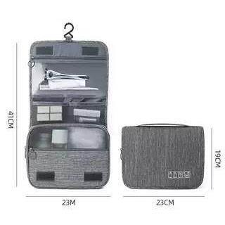 Foldable toiletry bag hanging storage bag可折叠洗漱包悬挂