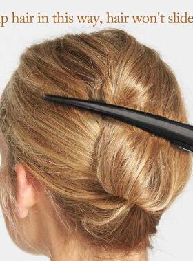 8 Pcs Hair Bun Pins Large Horn Clip Duck Billed Clips