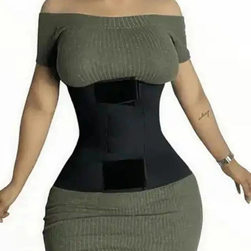 High Compression Wrap Waist Trainer Corset Slimming Sheath F