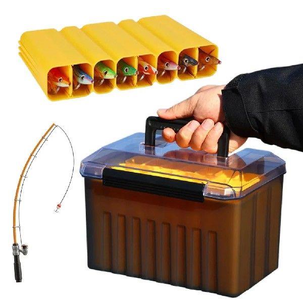 24 Grids Webfoot Octopus Egi Storage Organizer Box Minnow