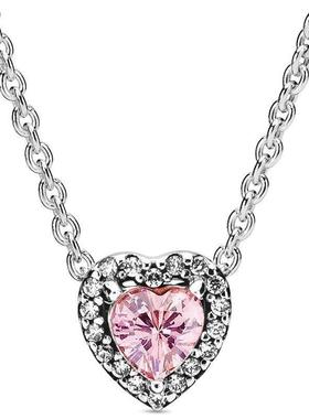 正宗925纯银提升心脏耳环戒指Ne