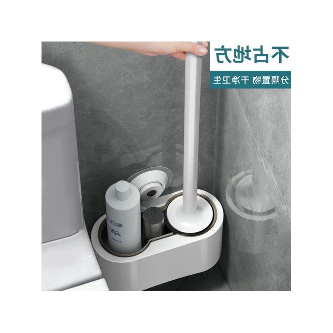 Household toilet long handle non dead corner cleaning brush