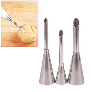 Puff Cream Piping Nozzle Tips Cupcake Injection 泡芙奶油裱花