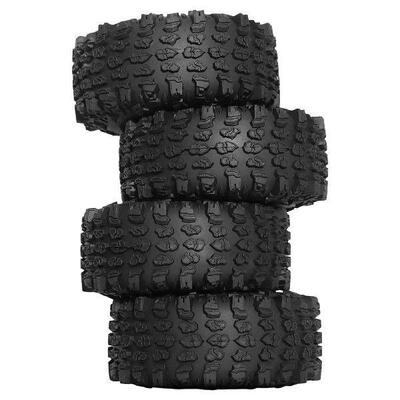 4 Pieces RC Car Tires Assembly Lightweight RC Modification