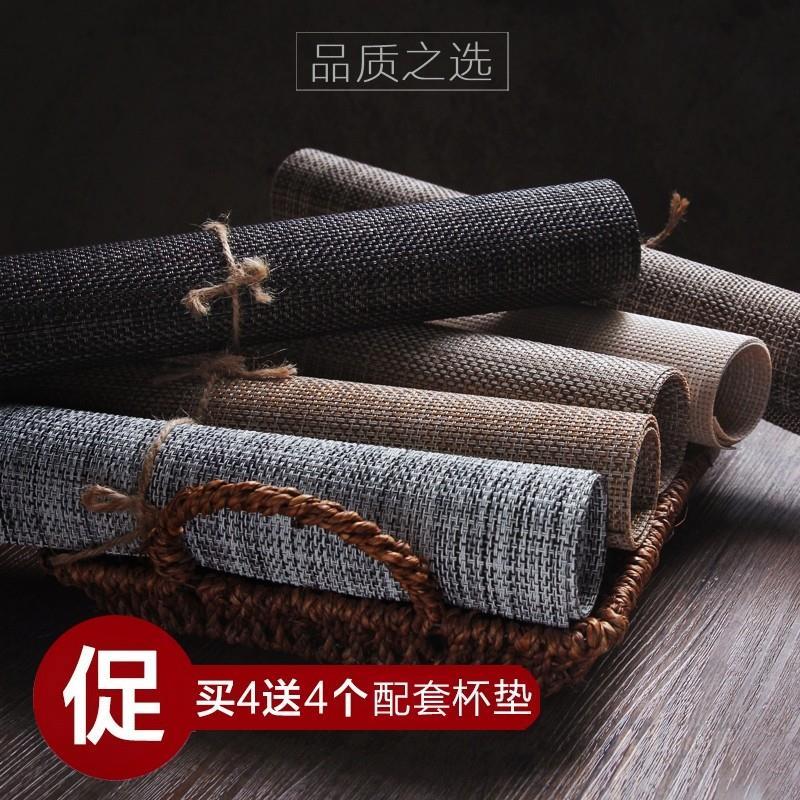 Nordic Japanese dining mat PVC table mat heat insulation