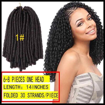 African soft dread locks braid hair crochet braids softdread