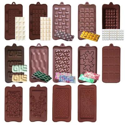 Multi-style Irregular Silicone Chocolate Baking Mold Porous