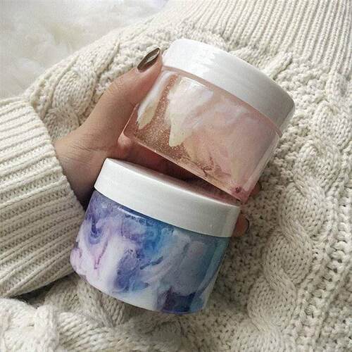 slime, blue purple cloud mud, ins toy sedimentation mud, s