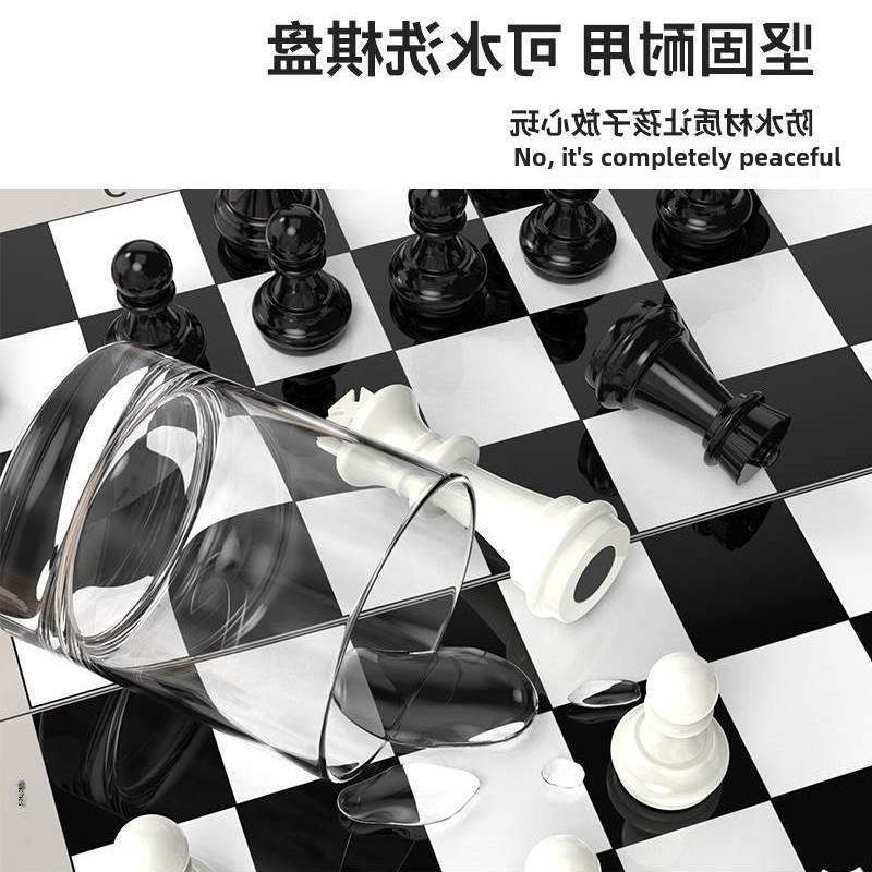 Chess high-grade magnetic large size pieces board set 象棋